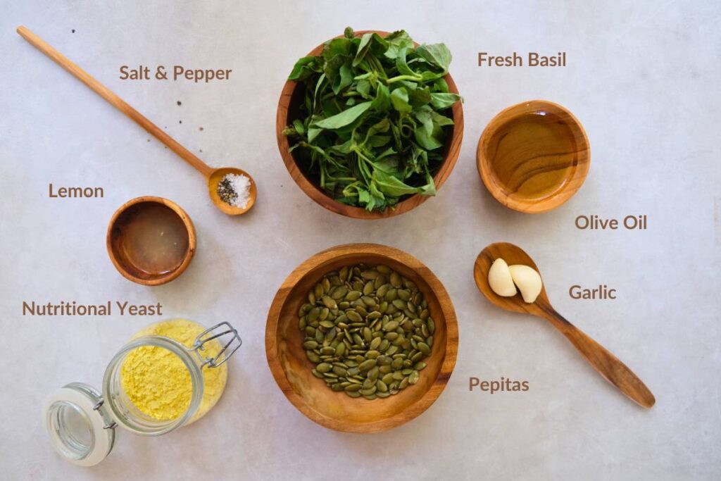 pepita pesto ingredients