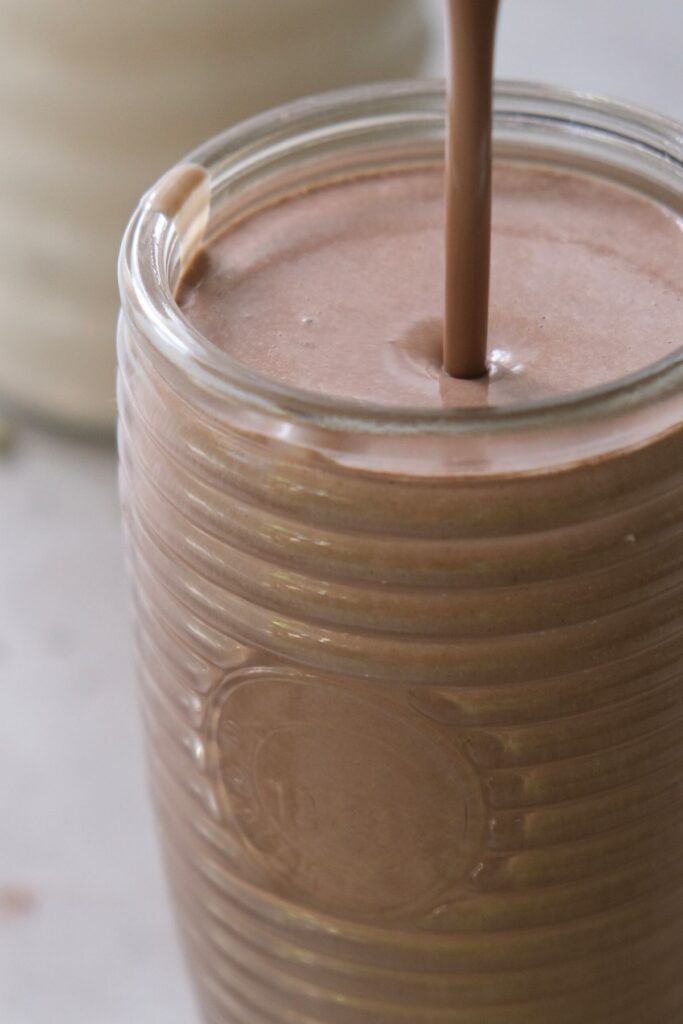 Vegan chocolate protein shake no protein powder